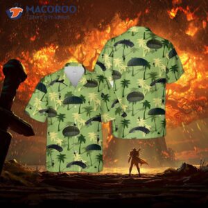 U.s. Army Paratroopers’ Hawaiian Shirt