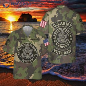 u s army veteran hawaiian shirt green camouflage shirt 0