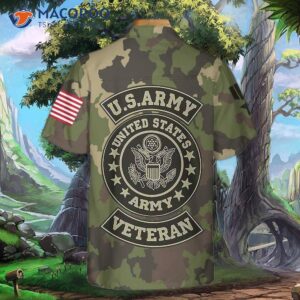 u s army veteran hawaiian shirt green camouflage shirt 1