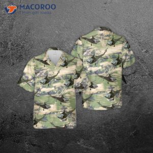 U.s. Coast Guard Helicopter Short-sleeve Hawaiian Shirt