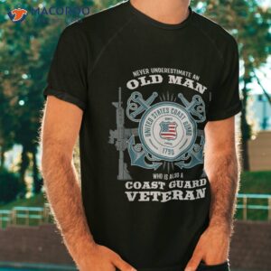 u s coast guard veteran shirt tshirt