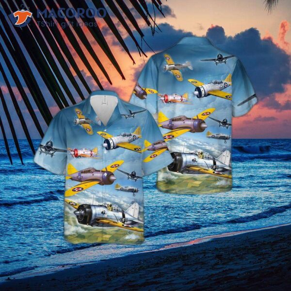 “u.s. Navy Brewster F2a Buffalo Hawaiian Shirt”