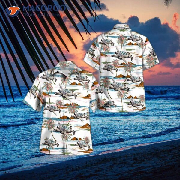 U.s. Navy E-2c Screwtops Hawaiian Shirt