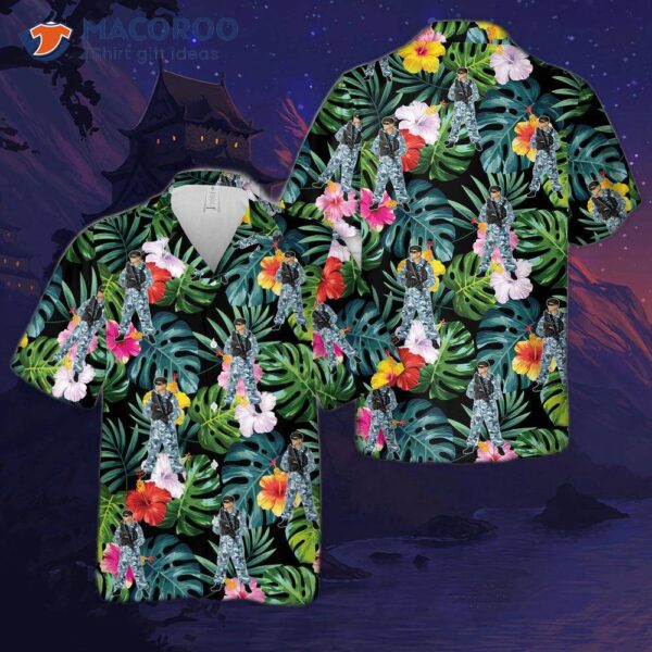 U.s. Navy Soldier’s Hawaiian Shirt