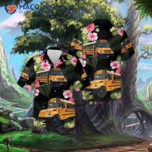 U.s. School Bus Driver’s Hawaiian Shirt