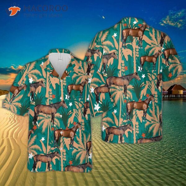 U.s. Thoroughbred Horse Hawaiian Shirt