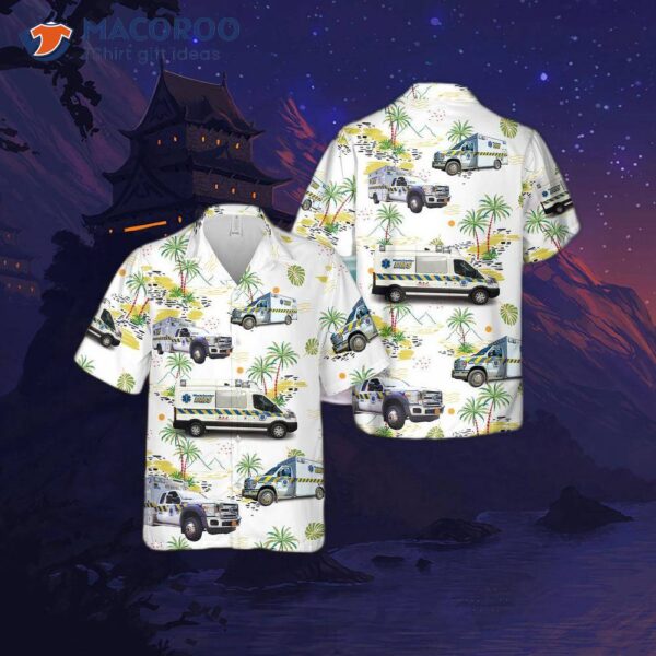 U.s. Westchester Ems Hawaiian Shirt