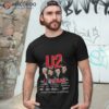 U2 47 Years 1976 2023 Thank You For The Memories Signatures Shirt