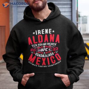 ufc irene aldana vintage mexico 2023 shirt hoodie