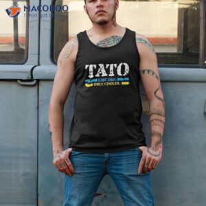ukrainian tato like dad only cooler father day best gifts shirt tank top 2