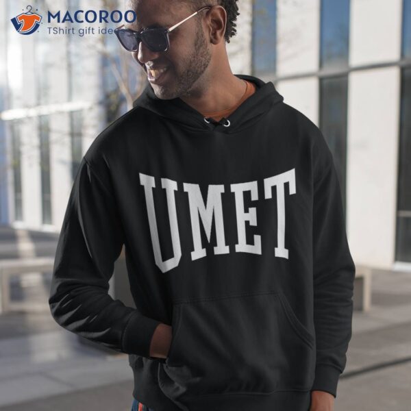 Umet Arch Vintage College Athletic Sports Shirt