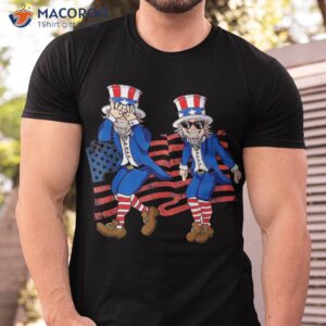 Uncle Sam Griddy Dance Funny 4th Of July Boys Girls Shirt