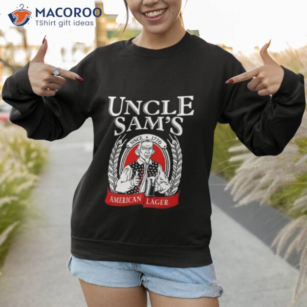 Uncle Sam’s American Lager Since 1776 Shirt