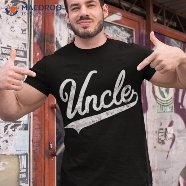 Uncle Vintage Retro Style Father&acirc;€™s Day Gift For Papa Shirt