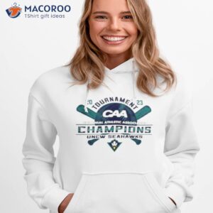 uncw seahawks 2023 tournament colonial athletic association champions shirt hoodie 1