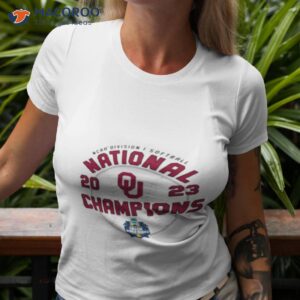 unisex champion white oklahoma sooners 2023 ncaa softball womens college world series champions locker room t shirt tshirt 3