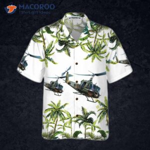 united states army helicopter hawaiian shirt for cool gift 2