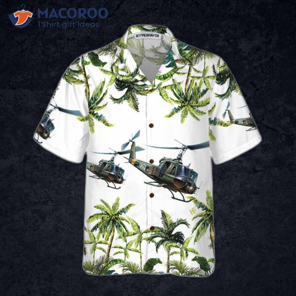 United States Army Helicopter Hawaiian Shirt For – Cool Gift