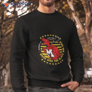 university of maryland terrapins lacrosse shirt sweatshirt