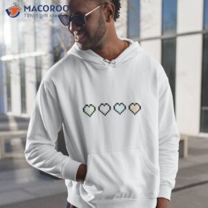 unlabeled flag pixel hearts set shirt hoodie 1