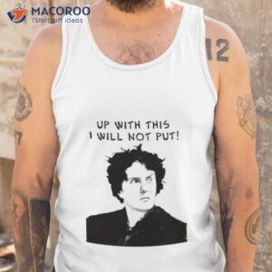 up with this bernard black black books shirt tank top