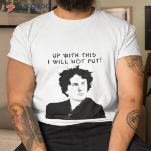 up with this bernard black black books shirt tshirt