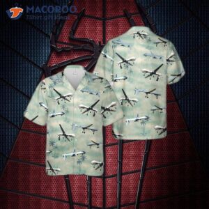 Us Air Force General Atomics Mq-1 Predator Hawaiian Shirt