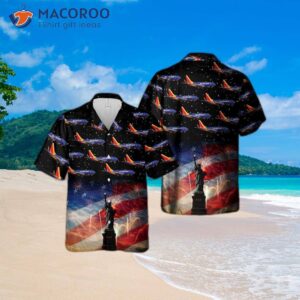 Us Airlines’ Boeing 737-7h4 Hawaiian Shirt For The 4th Of July