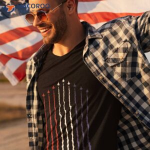 us american flag with fighter jets for 4th of july patriotic shirt tshirt 3