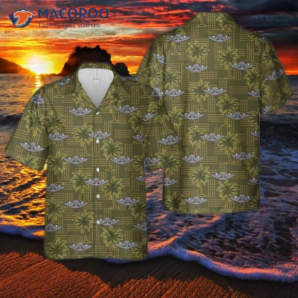 Us Army Parachute Rigger Airborne Hawaiian Shirt