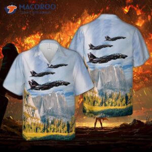 Us Navy F-14d Tomcat Vx-9 “the Vampires” Hawaiian Shirt