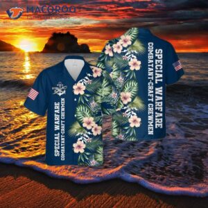 Us Navy Special Warfare Combatant-craft Crew Hawaiian Shirt