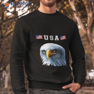 usa 4th of july patriotic eagle american flag funny graphic shirt sweatshirt