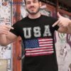 Usa Flag 4th Of July Us Day Independence Shirt