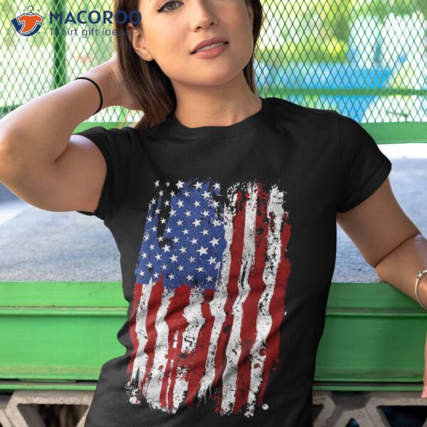 Usa Flag American United States Of America 4th July Shirt