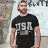 Usa Flag Kids Patriotic American July 4th Shirt