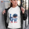 Usa Love Sunflower 4th Of July American Flag Shirt