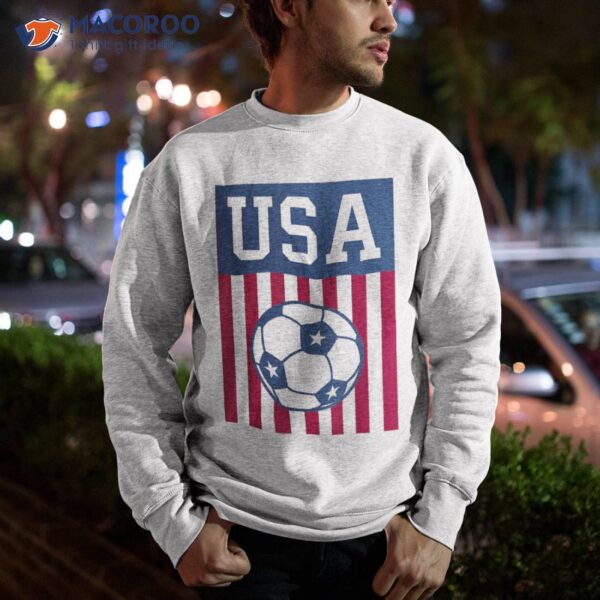 Usa Soccer Shirt Kids American Fan