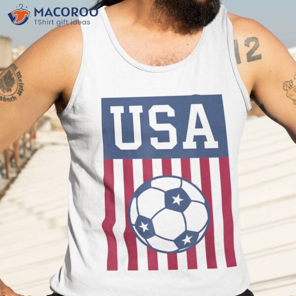 Usa Soccer Shirt Kids American Fan