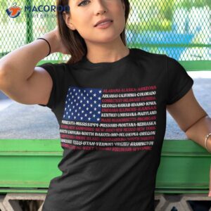 usa us flag patriotic for amp fourth of july shirt tshirt 1