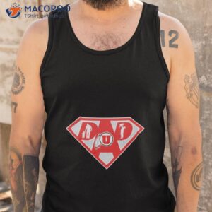 utah utes super dad shirt tank top