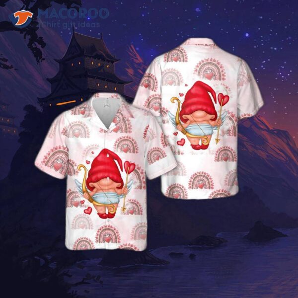 Valentine Cupid Hawaiian Shirt