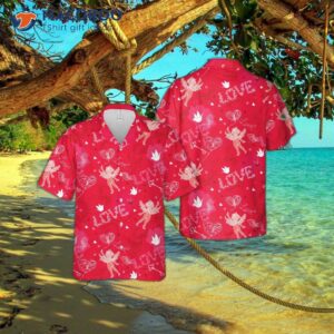 Valentine’s Love Cupid Hawaiian Shirt