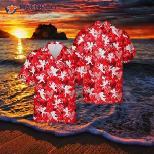 Valentine’s Love Cupid Hawaiian Shirt