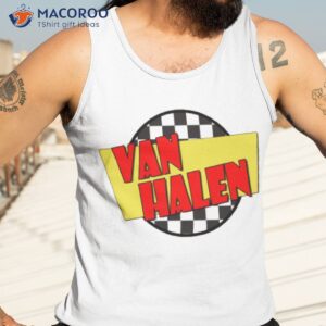 van halen fast times style logo shirt tank top 3