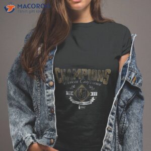Vegas Golden Knights 2023 Western Conference Champions Icing Tri Blend Shirt