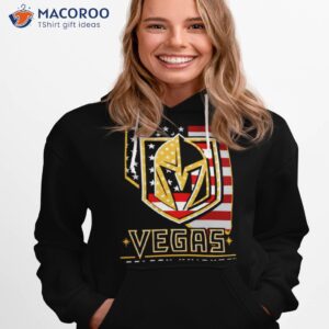 Vegas Golden Knights American Flag 4th Of July Shirt