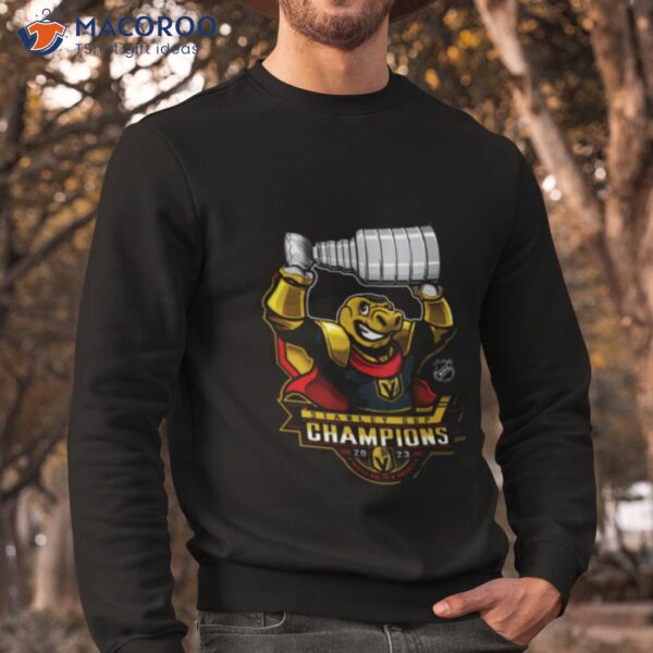 Vegas Golden Knights Chance Mascot 2023 Stanley Cup Champions Shirt