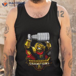 vegas golden knights chance mascot 2023 stanley cup champions shirt tank top