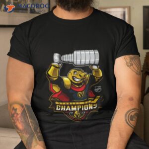 vegas golden knights chance mascot 2023 stanley cup champions shirt tshirt